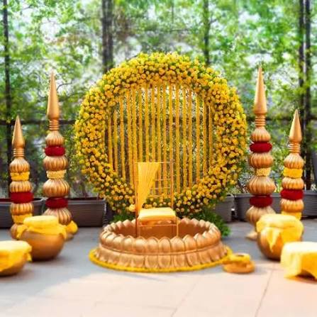 Haldi Decoration Services in Mysore